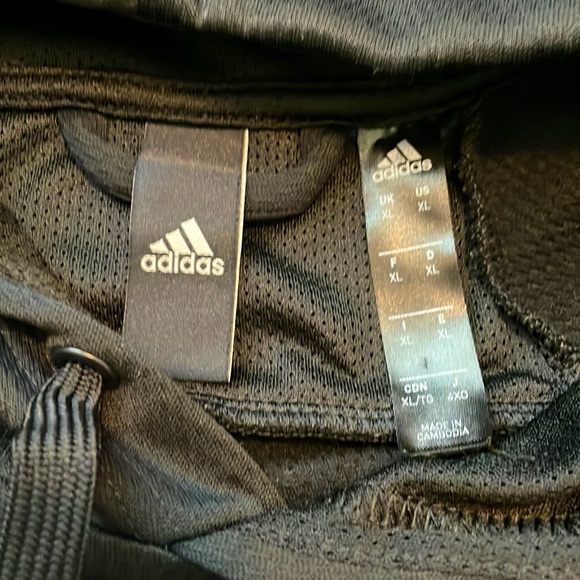 Men’s XL NWOT ADIDAS Hooded Sweatshirt - Picture 3 of 4